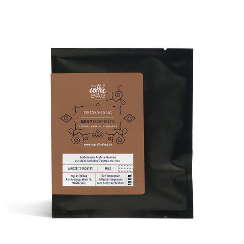 Der Kaffee aus dem Hochland Zentralamerika: Drip Coffee Bag Dschabana (MyTastebox)